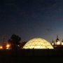 Большой купол - музейный дворик МОК