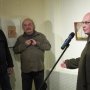 Геннадий Зубков на открытии выставки