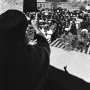 Игорь Курашов. Джалалабад. Мулла выступает перед собравшимися жителями города. В дни нашего визита в этот город там. Октябрь, 1986 г. Серебряно-желатиновая печать. 598х420. Ф-3/Кш