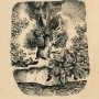 Всеволод Сулимо-Самуйлло. Пейзаж. 1930-е гг. Бумага, тушь, лист 22х17,8; работа 17,5х15,3. ГР-11/Сул