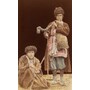 Дмитрий Никитин. Имеретинский сазандари. 1881 г. 9,2х5,6 см. ФО-4/Ник