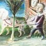 Юрий Петкевич. На прогулке. 2008. Бумага, см. техн., акрил, пастель. 32х47. МОК/Традиция
