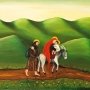 Ваган Сакиян. Бегство в Египет. 1991. Фанера, масло. 40х50. МОК/Традиция