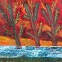 Виктор Тимофеев. Земляничные деревья. 18.10.2013. <p>Оргалит, масло. 45,77х49,3. МОК/Традиция</p>
