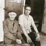 Рита Островская. Отец и сын Пизманы. Город Шаргород, август 1989 г.. Серебряно-желатиновая печать. Тонирование. 226х226 Ф-10/Ос
