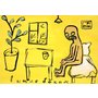 Иван Дубяга. Вышло боком. 2016 г.. Бумага, акрил. 61х86. МОК/ Традиция