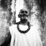 Ананта Даса. Баба (старец). Местечко Татья Стан. Вриндаван, Индия. 19 июня 1994. Серебряно-желатиновая печать. 355х357 (505х405). инв. № Ф-10/Хол