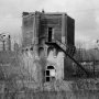 Александр Гуров. Водонапорная башня ж/д станции «Зарайск». <p>2020 г. Серебряно-желатиновая авторская печать. 382х572. МРФ/ МОК ОФ-3094 Ф-2/Гур</p>