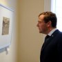 Дмитрий Медведев на выставке Японской фотографии