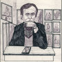 Блинов Г.В. Портрет художника В.Щукина. 2009 г.