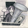 Блинов Г.В. Портрет музыканта Фролова. 2009 г.